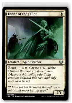 2021 Kaldheim Usher of the Fallen #35 Expansion/Uncommon - Image 1