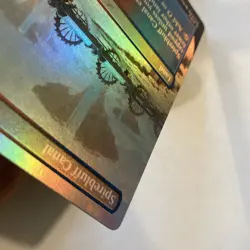 MTG Spirebluff Canal BORDERLESS FOIL Outlaws of Thunder Junction 304 NM - Image 5