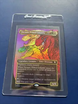 Zacama, Primal Calamity (Borderless) Commander Masters Foil - Image 1