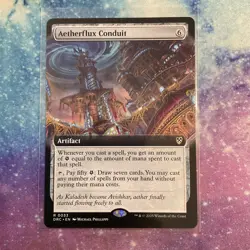 Aetherflux Conduit (REGULAR) x1 - MTG Aetherdrift Commander DRC #33 - Image 1