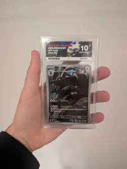 Pokemon TCG Houndoom 066/064 Art Rare Japanese - 2024 Night Wanderer ACE 10 - Image 1