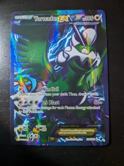 Tornadus EX 114/116 BW Plasma Freeze FA Ultra Rare Holo Pokemon NM- - Image 3