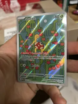 Pokemon TCG Shuckle 136/132 Mega Evolution Illustration Rare *Near Mint* - Image 1