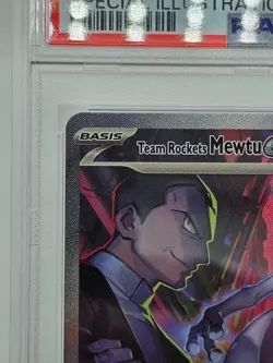 Pokemon Team Rockets Mewtu ex DRI 231 / 182 PSA 10 GEM MT DE - Image 3
