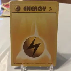 Pokemon TCG - Base Set 2 - Electric Energy - 128/130 | NM - Image 1