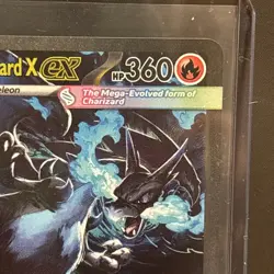 Mega Charizard X EX SIR 125/094 (English) Phantasmal Flames Pokemon TCG IN HAND - Image 2