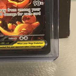 Mega Charizard X EX SIR 125/094 (English) Phantasmal Flames Pokemon TCG IN HAND - Image 5