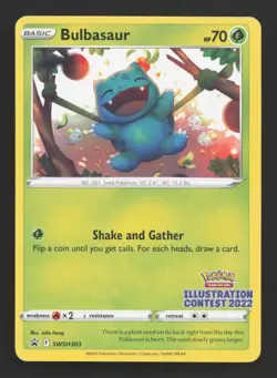 Pokemon TCG Illustration Contest 2022 SWSH303, SWSH304, SWSH305 - Image 1