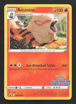 Pokemon TCG Illustration Contest 2022 SWSH303, SWSH304, SWSH305 - Image 5