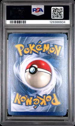 1999 Pokemon Game Base Set Unlimited #7 Hitmonchan Holo PSA 8 NM-MT - Image 2