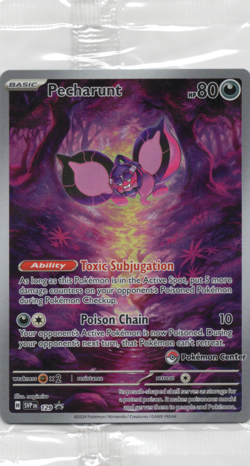 Pokemon Pecharunt 129 ETB Promo Sealed - Image 1