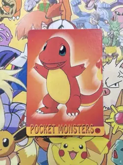 Pokemon Vintage Pocket Monsters Vending HOLO Prism Sticker 1999 Bandai Nintendo - Image 3