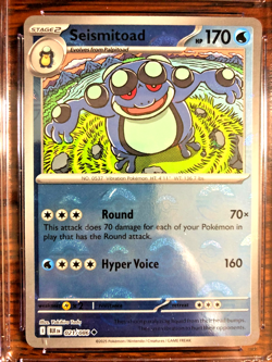 Seismitoad Poke Ball Reverse Holo #021 - CGC MINT 9 - Black Bolt - Pokemon TCG - Image 2