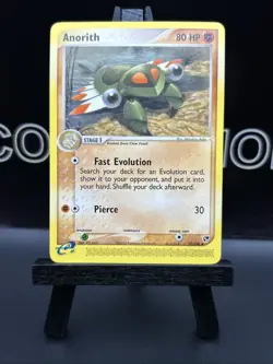 Pokemon Card Ex Sandstorm Anorith 27/100 E-Series NM - Image 2