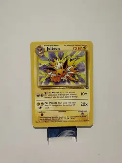 1999 Pokemon Jungle TCG Jolteon 20/64 Non-Holo Rare LP - Image 1