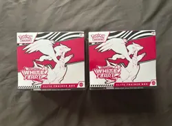 Pokemon TCG White Flare Elite Trainer Box ETB New Factory Sealed Lot Of 2 - Image 1