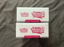 Pokemon TCG White Flare Elite Trainer Box ETB New Factory Sealed Lot Of 2 - Image 3