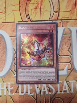 Salamangreat of Fire MP25-EN144 1st Edition Prismatic Secret Rare NM Yugioh - Image 1