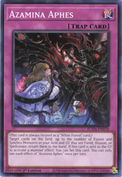 Yugioh! Azamina Aphes SUDA-EN070 Supreme Darkness - Image 1