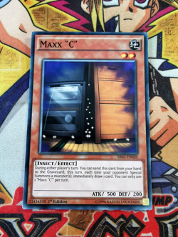 Maxx "C" sr03-en020 1st Edition (NM/VLP) Common Yu-Gi-Oh! - Image 1