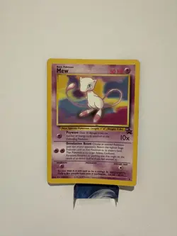 Pokemon Vintage Mew 8 WOTC 1999 Black Star Promo Card LP Condition - Image 1