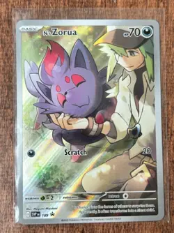 N's Zorua 189 Sv: Scarlet & Violet Promo Cards Holo - Image 1