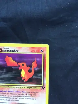 Pokemon Cards: Team Rocket 1st Edition Common: Charmander 50/82 - Image 3