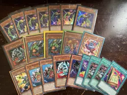 Yugioh Tcg Lot 21 Toon Cards. Blue-eyes Toon Db1/ Toon Goblin/ Toon Harpie Lady - Image 2