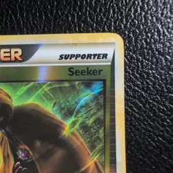 Seeker 88/102 HGSS Triumphant Reverse Holo Pokemon Card Mew Cameo Artwork LP - Image 4