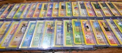 Pokemon Lot of 36 Vintage Cards Non Holo M-NM-LP Base Set, BS2, Gym, T Rock, Neo - Image 1