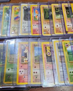 Pokemon Lot of 36 Vintage Cards Non Holo M-NM-LP Base Set, BS2, Gym, T Rock, Neo - Image 4