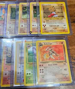 Pokemon Lot of 36 Vintage Cards Non Holo M-NM-LP Base Set, BS2, Gym, T Rock, Neo - Image 5