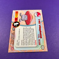 Pokemon Vileplume Holo Topps TV Animation Series 45 Trading Card TCG - Image 4