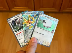 Hop's Zacian ex SVP 193 Wooloo 135 Dubwool 136 Promo Cards Set Pokemon TCG NM - Image 1