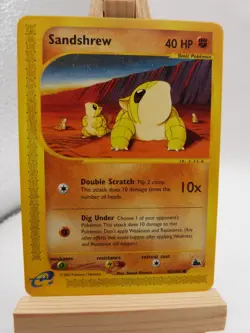 Pokemon Common Card : Sandshrew 92/144 ( Skyridge Set) - Image 1