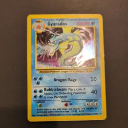 1999 Pokemon Base Set Unlimited Vintage Holo Cards Gyarados Mewtwo - Image 3