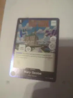 One Piece card PRB-02 OP05-097 Mary Geoise Foil The Best vol.2 - Image 1