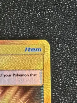 Pokemon TCG Sun & Moon Team Up Metal Goggles Holo Card 195/181 Secret Rare - Image 3