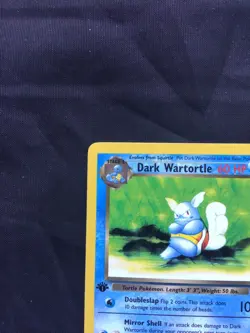 Pokemon Cards: Team Rocket 1st Edition Uncommon: Dark Wartortle 46/82 - Image 2