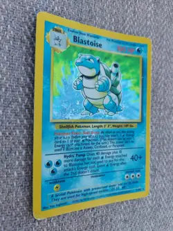 Pokemon TCG Blastoise Holo Rare Card Base Set 2/102 Unlimited - Image 2
