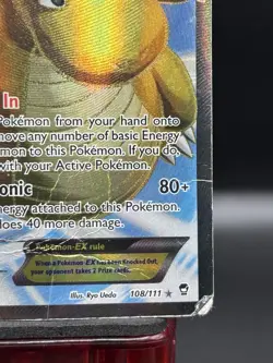 Dragonite EX - 108/111 Pokemon Furious Fists XY Full Art Ultra Rare Card DMG - Image 4