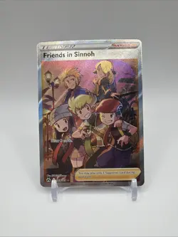Pokemon TCG Friends of Sinnoh 149/159 Full Art Crown Zenith Trainer Card NM - Image 1
