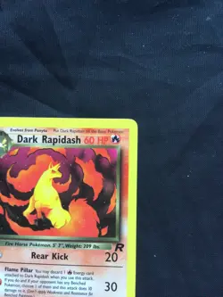 Pokemon Cards: Team Rocket 1st Edition Uncommon: Dark Rapidash 44/82 - Image 3