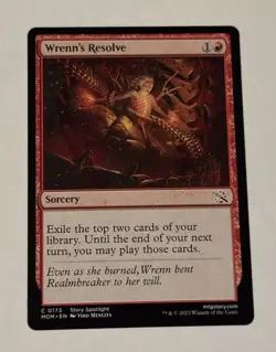 MTG WRENN'S RESOLVE - March of the Machine LP - Image 1
