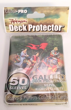 Vintage 2005 Parkinson Ultra Pro Deck Protector 50 Horsemen Knights Sleeves - Image 1