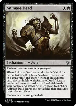 MTG | Animate Dead | (NM) Murders at Karlov Manor Commander - Image 1