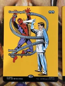 2x Counterspell (Borderless) Marvel Spider-Man Universe Eternal-Legal Regular NM - Image 2