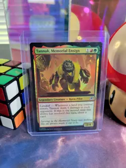 Tannuk, Memorial Ensign Magic The Gathering Edge Of Eternities Foil Uncommon NM - Image 1