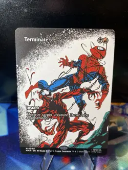 Magic The Gathering: Spider-Man - Terminate #0040 Borderless NON-FOIL - Image 3