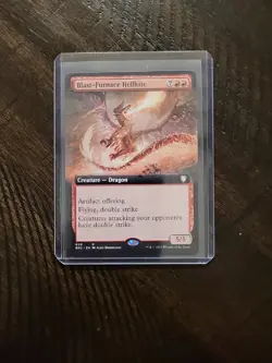 MTG Blast-Furnace Hellkite (59/223) The Brothers' War Commander Unplayed - Image 1